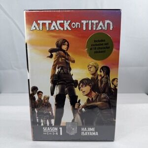 Attack on Titan Season 1 Part 1 Box Set Manga Hajime Isayama / Sealed / New